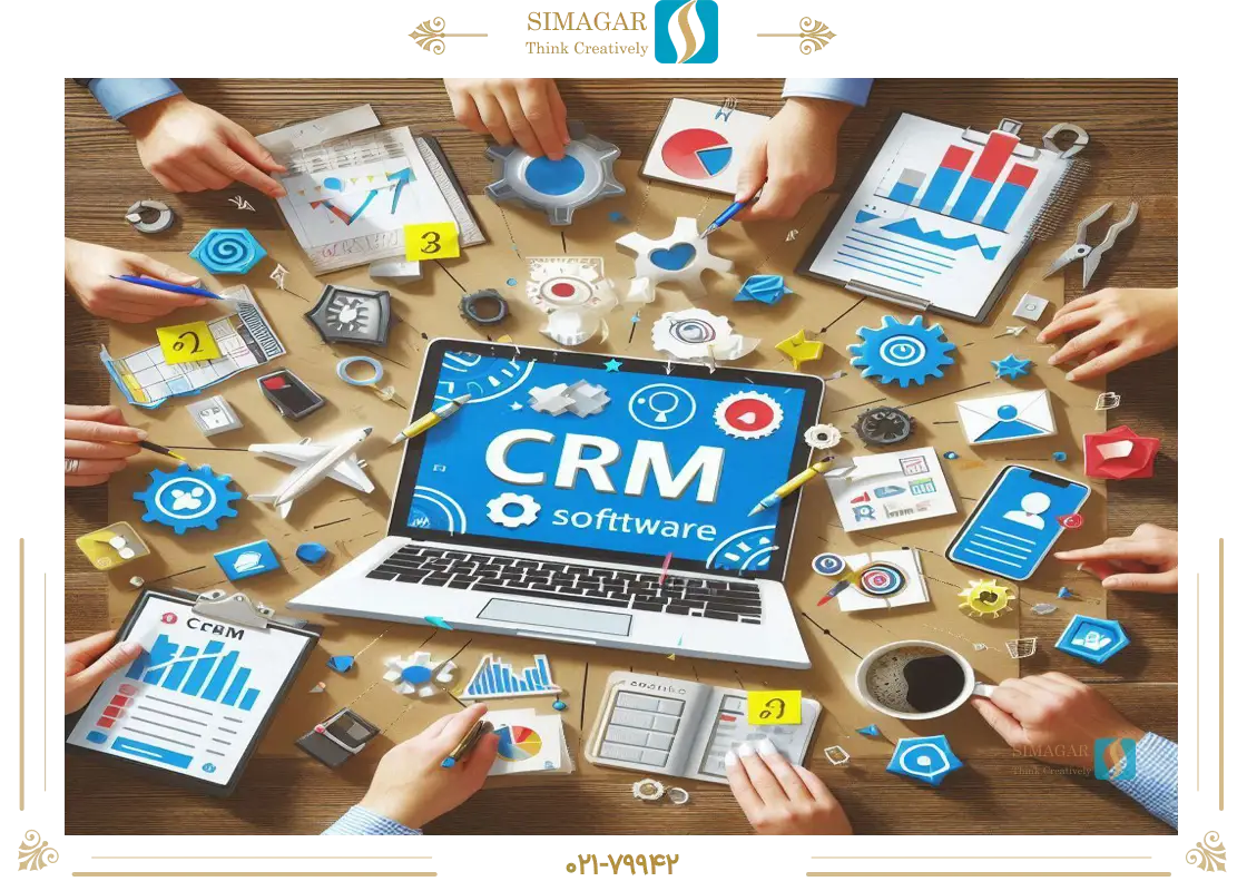  نصب نرم افزار CRM